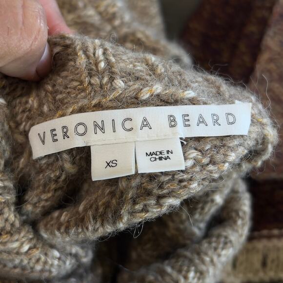 Veronica Bear Selleck Cutout Turtleneck Sweater Sz XS - Picture 4 of 8